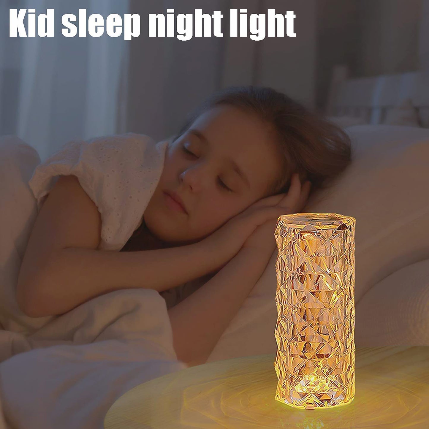 Diamond Table Lamp Candles For Home Decoration