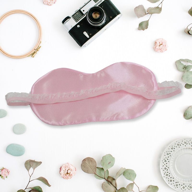 New Men & Women Blindfold Soft Satin Sleep Mask
