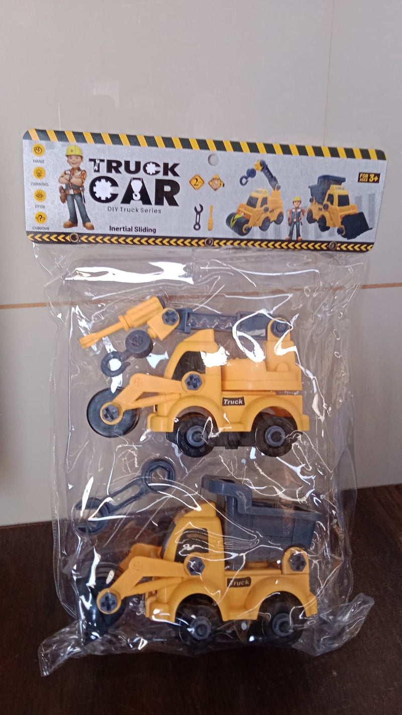 Engineering Vehicles Nut Assembly Toy (2 Pc Set)