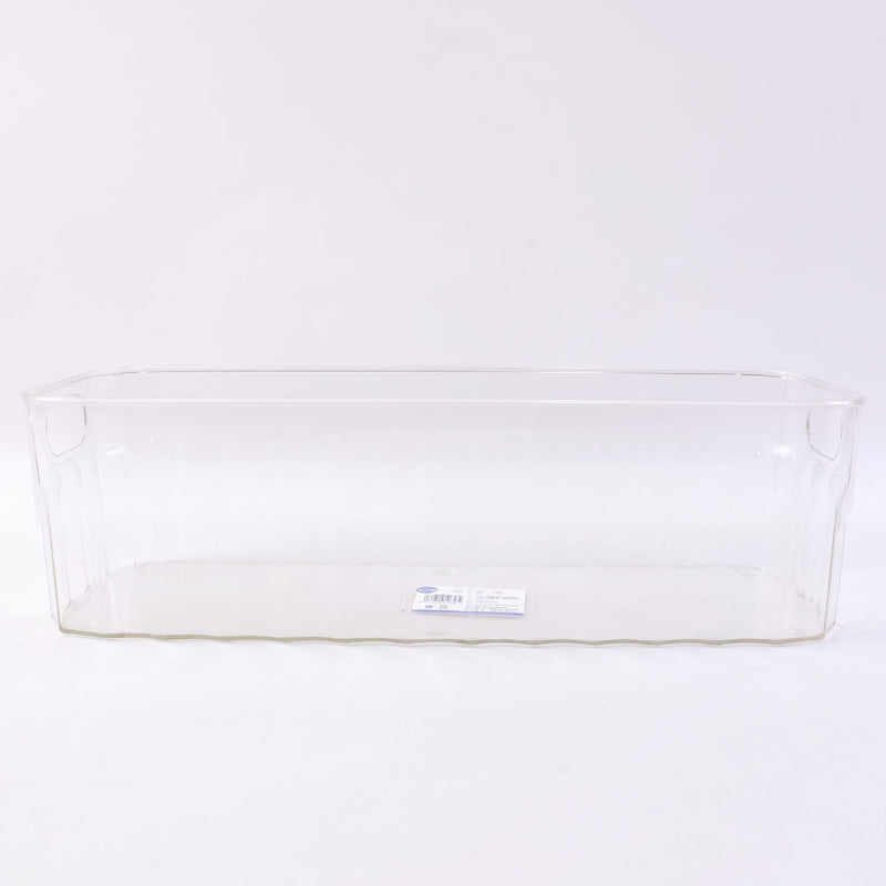 Plastic Fridge Organizer Basket  Clear Storage Solution For Kitchen