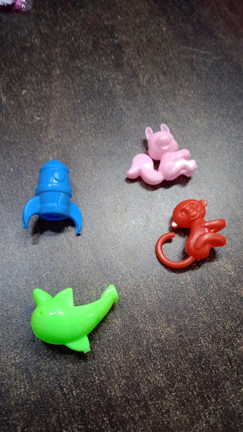 Mix Character, Monkey, Fish, Cat Pencil Top Promotional (1 Pc / Mix Colour & Design)