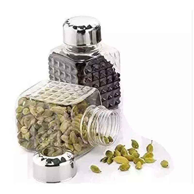 360 Degree Revolving Spice Rack Container, Square 24 Bottle Design