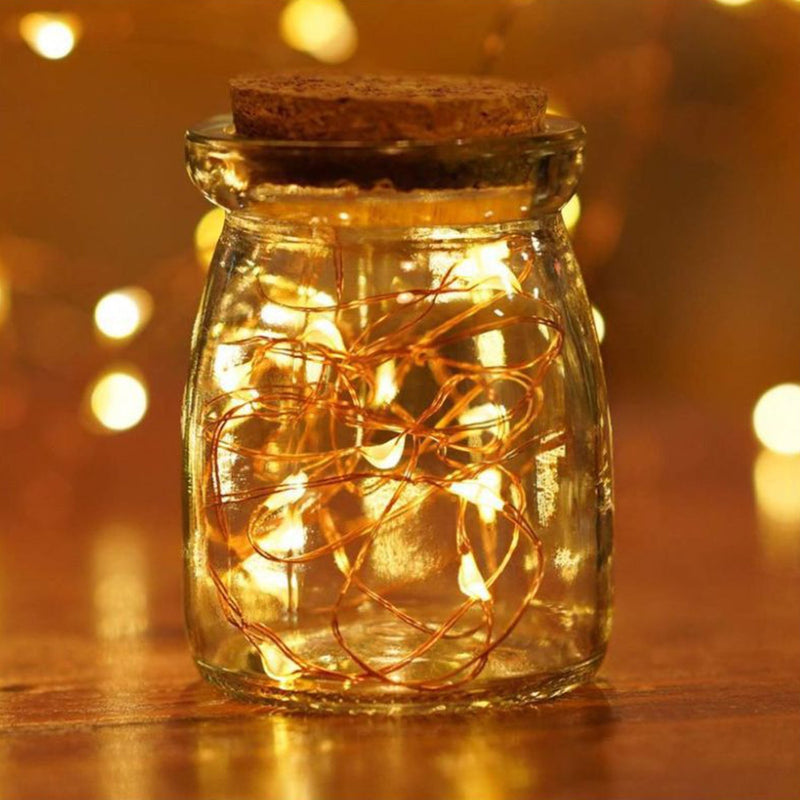 LED Wine Bottle Cork Lights