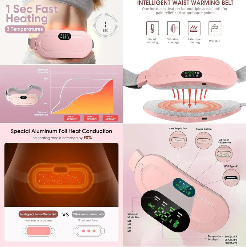 Period Relief Heating Massager
