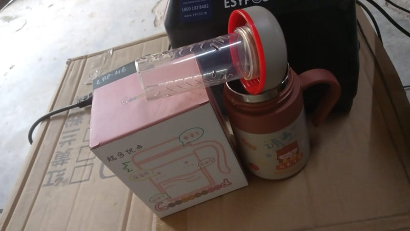 Stainless Steel Mug / Bottle Vacuum Insulated Cup Handle & Small cup (550 ML)