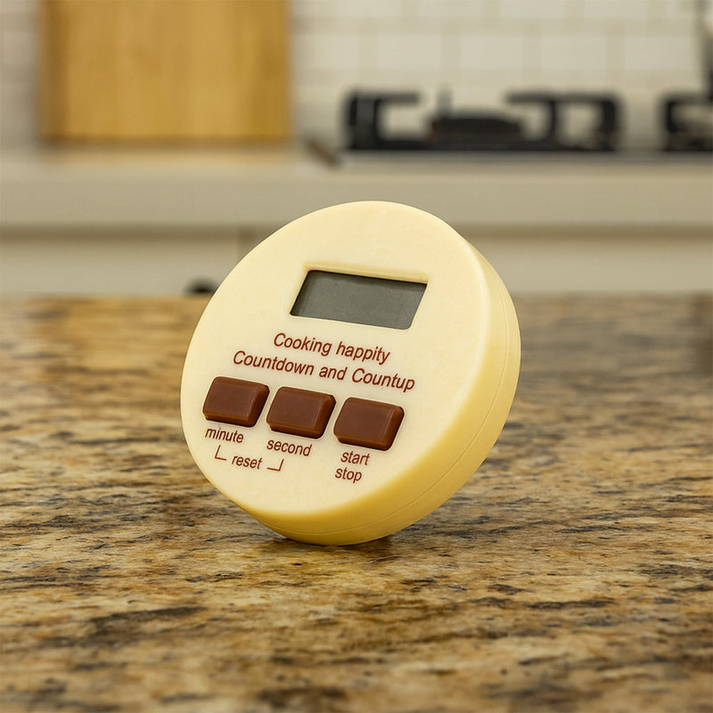 DIGITAL KITCHEN TIMER WITH ALARM | STOP WATCH TIMER FOR KITCHEN | KITCHEN TIMER WITH MAGNETIC STAND |TIMER CLOCK FOR STUDY