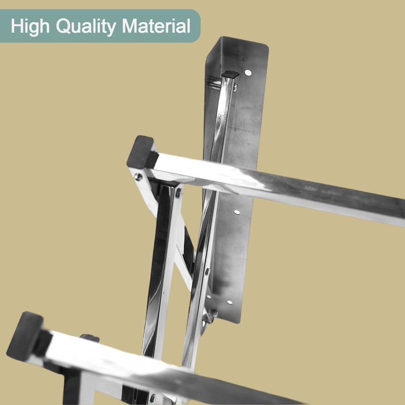 Stainless Steel Wall-mounted Folding Clothes Drying Rack