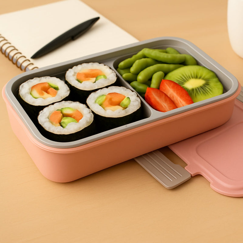 BPA-Free Snack Pack-2 Lunch Box – 2-Compartment
