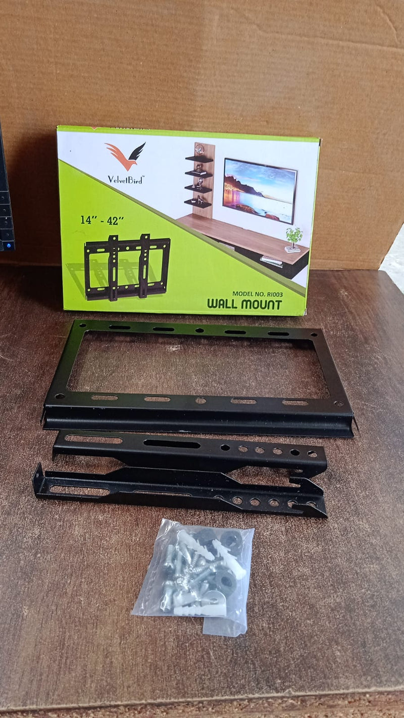 Universal 14 to 42 Inch Fix LED, LCD TV Monitor Wall Mount Stand