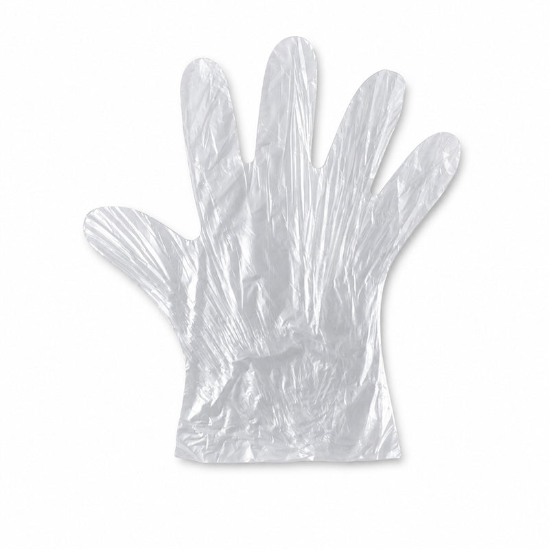 Disposable Small Plastic Gloves For Kitchen Food Handling And Cleaning Tasks (100 Pc)
