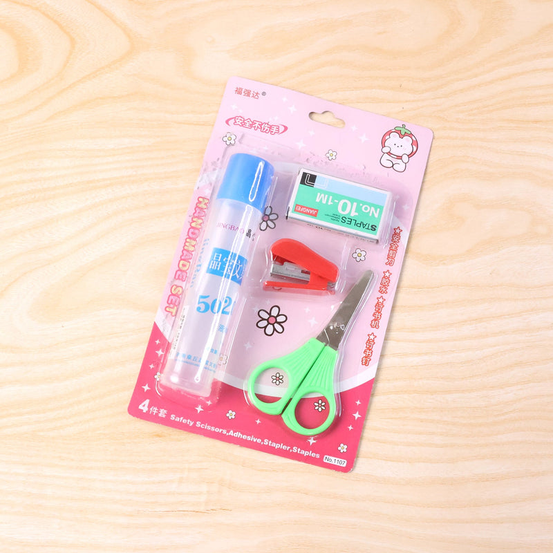 Kids' Crafting and Stationery Set – 4 Pc Set