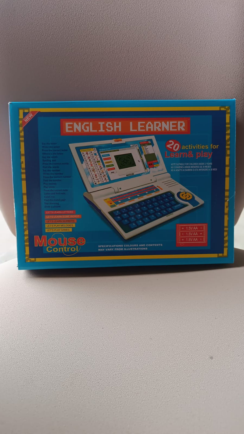English Learner Educational Laptop Toy – 20 Learning Activities
