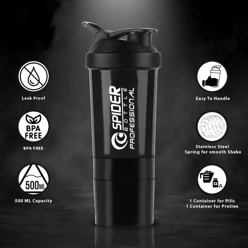 Multipurpose Protein Shaker Bottle 500ml