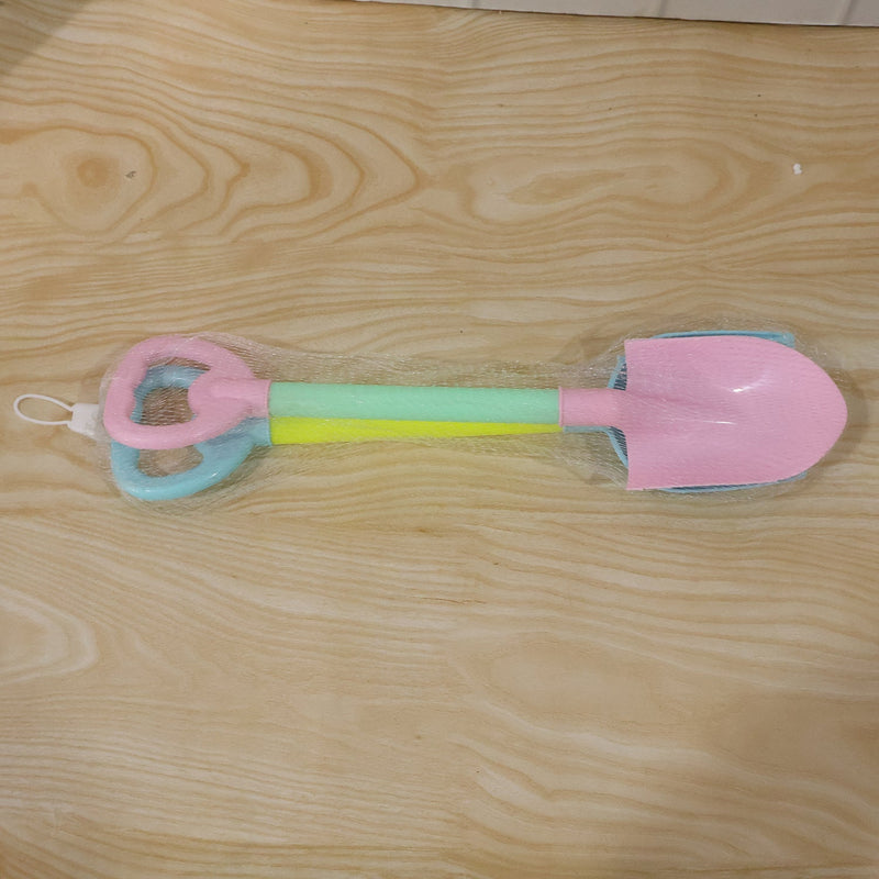 Kids Beach Sand Shovel Toy Set Plastic Digging Tools For Sand Play (2 Pc Set)