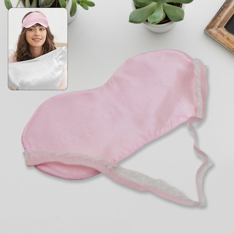 New Men & Women Blindfold Soft Satin Sleep Mask