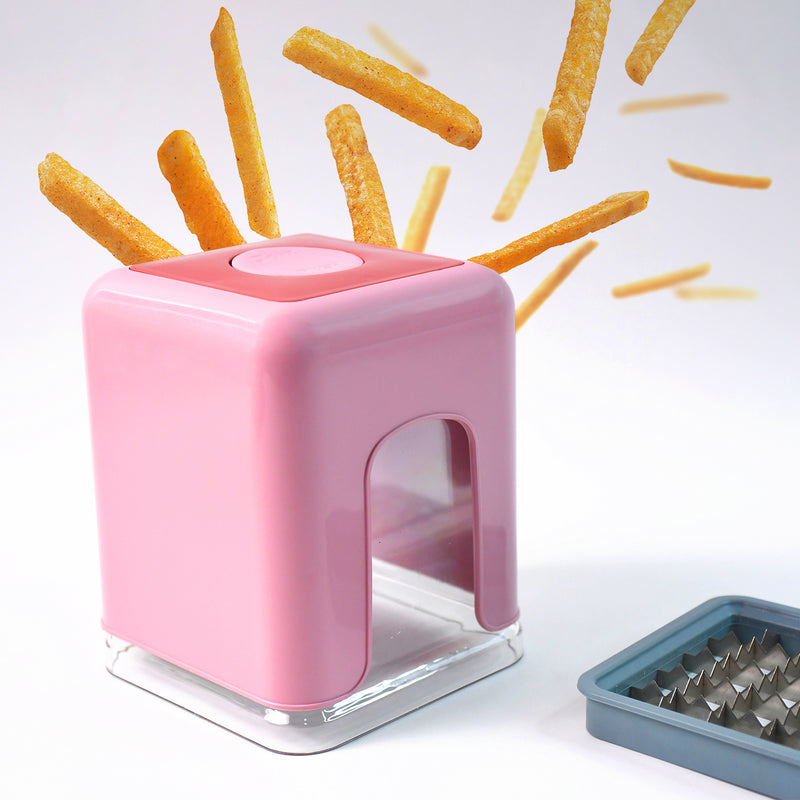 Vegetable Chopper With Dual Blade Set