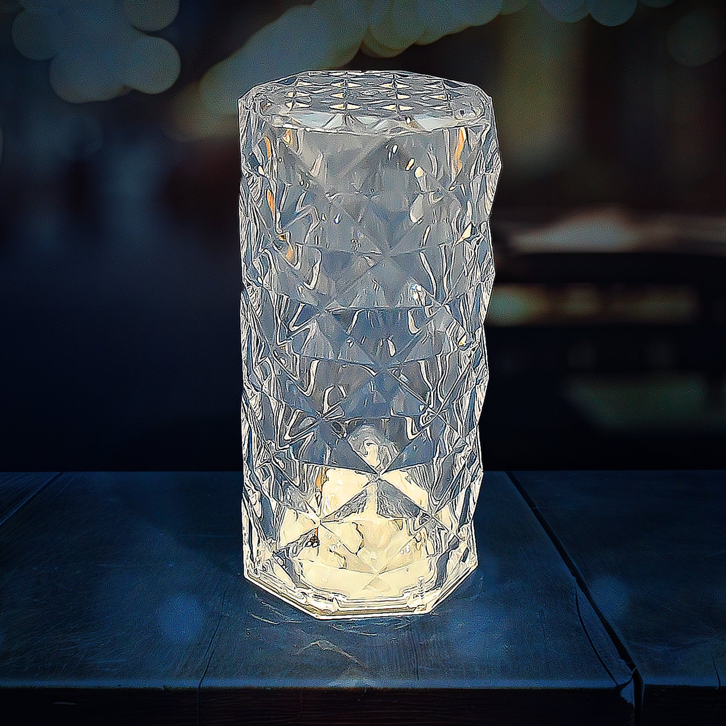 Diamond Table Lamp Candles For Home Decoration