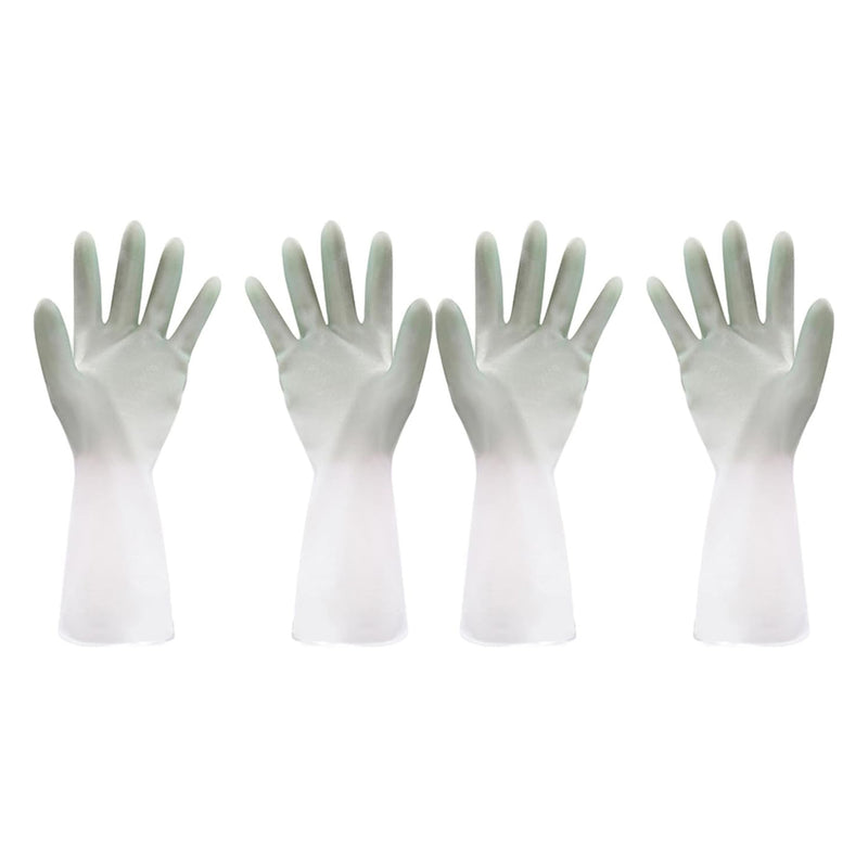 Latex Household Gloves (2 Pair / Mix Colour)