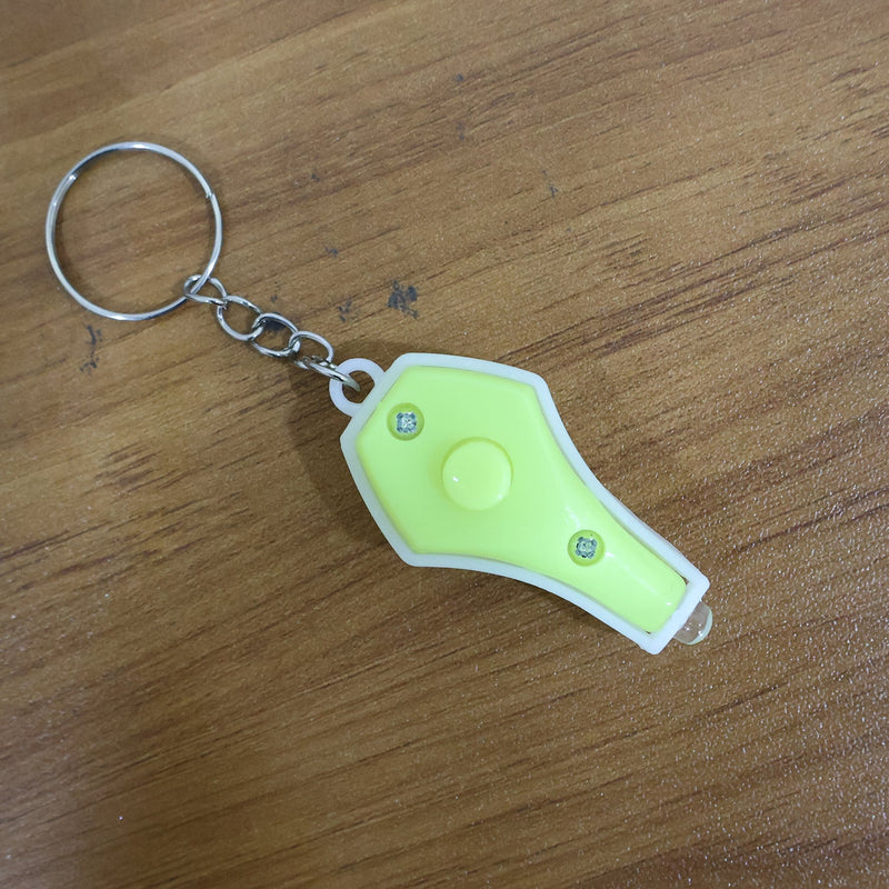 Mini LED Keychain UV Light with Blue Light (1 Pc)