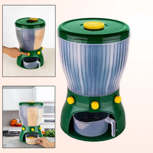 4 In 1 360 Degree Rotatable Cereal Dispenser (10 Kg)