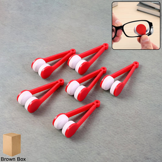 Portable Eyeglass  Sunglass Lens Cleaner Tool (6 Pc)