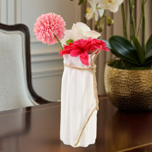 Plastic Vase  Pot - Elegant Design-ideal Gift For Friends And Family (1 Pc)