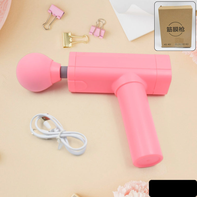 Massage Gun Deep Relax Powerful Muscle Massager Usb Chargeable (Onam Sale Price - Prepaid Only)