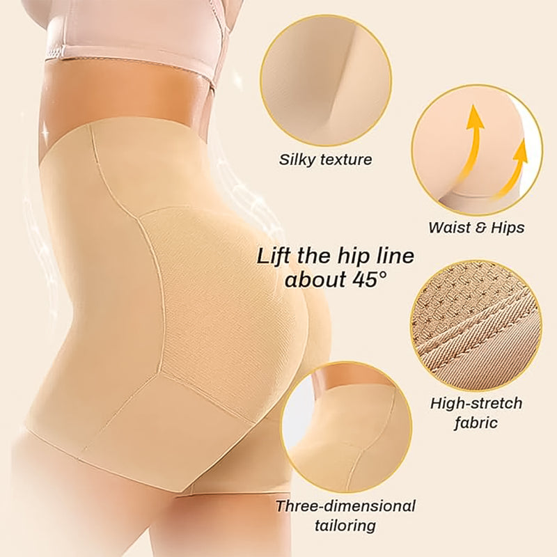 Women's Butt Lifter Padded Underwear Hip Pads Body Shaper Control Knickers Hip Pad (Medium)