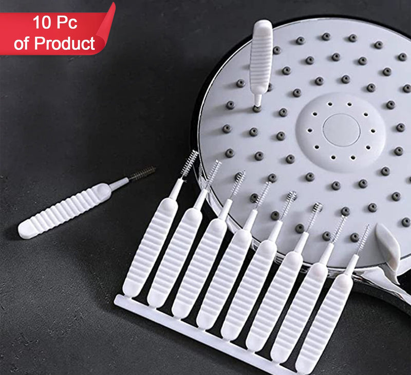 10pcs Shower Nozzle Cleaning Brush Reusable Multifunctional Shower Head Anti-clogging Small Brush
