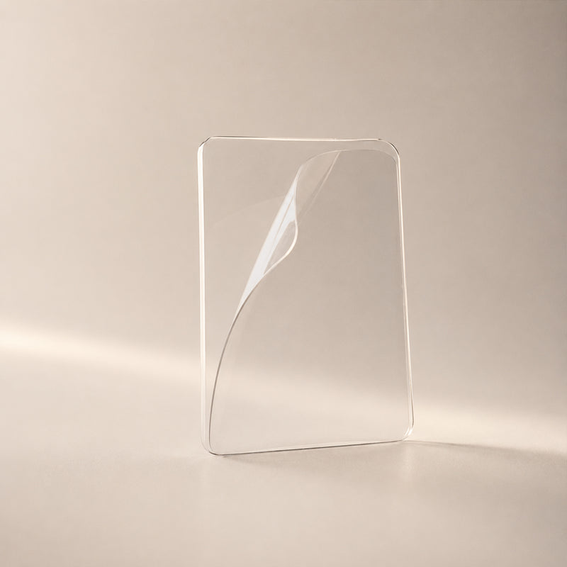 Reusable Transparent Double Sided Nano Adhesive Gel Wall Sticker Pad Grip (1 Pc)