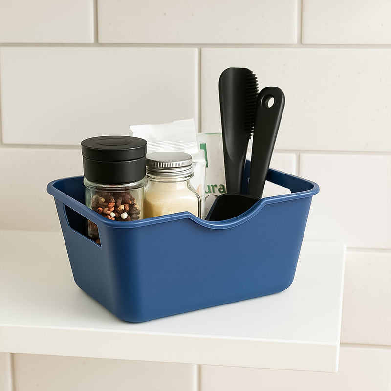 Multi-Purpose Storage Basket Organizer (15 x 10.5 cm, 1 Pc)