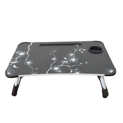 Laptop Table Foldable/Portable With Coffee Cup Slot
