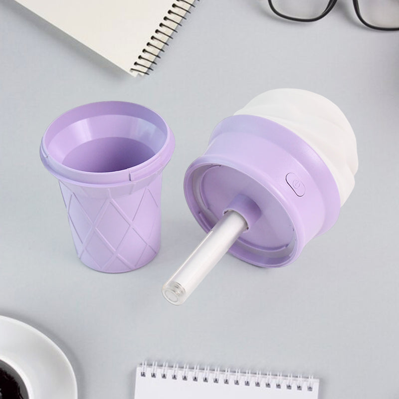 Ice Cream Cone Shape Air Freshener Humidifier (1pc  Purple )