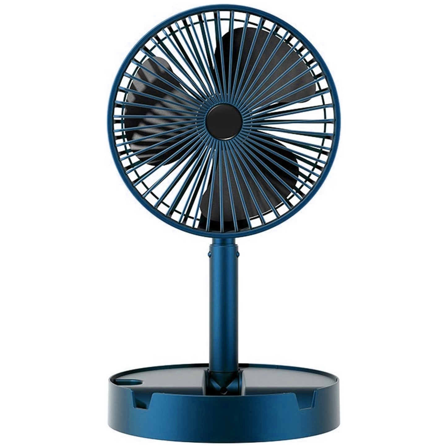 Telescopic Electric Desktop Fan, Height Adjustable Foldable & Portable