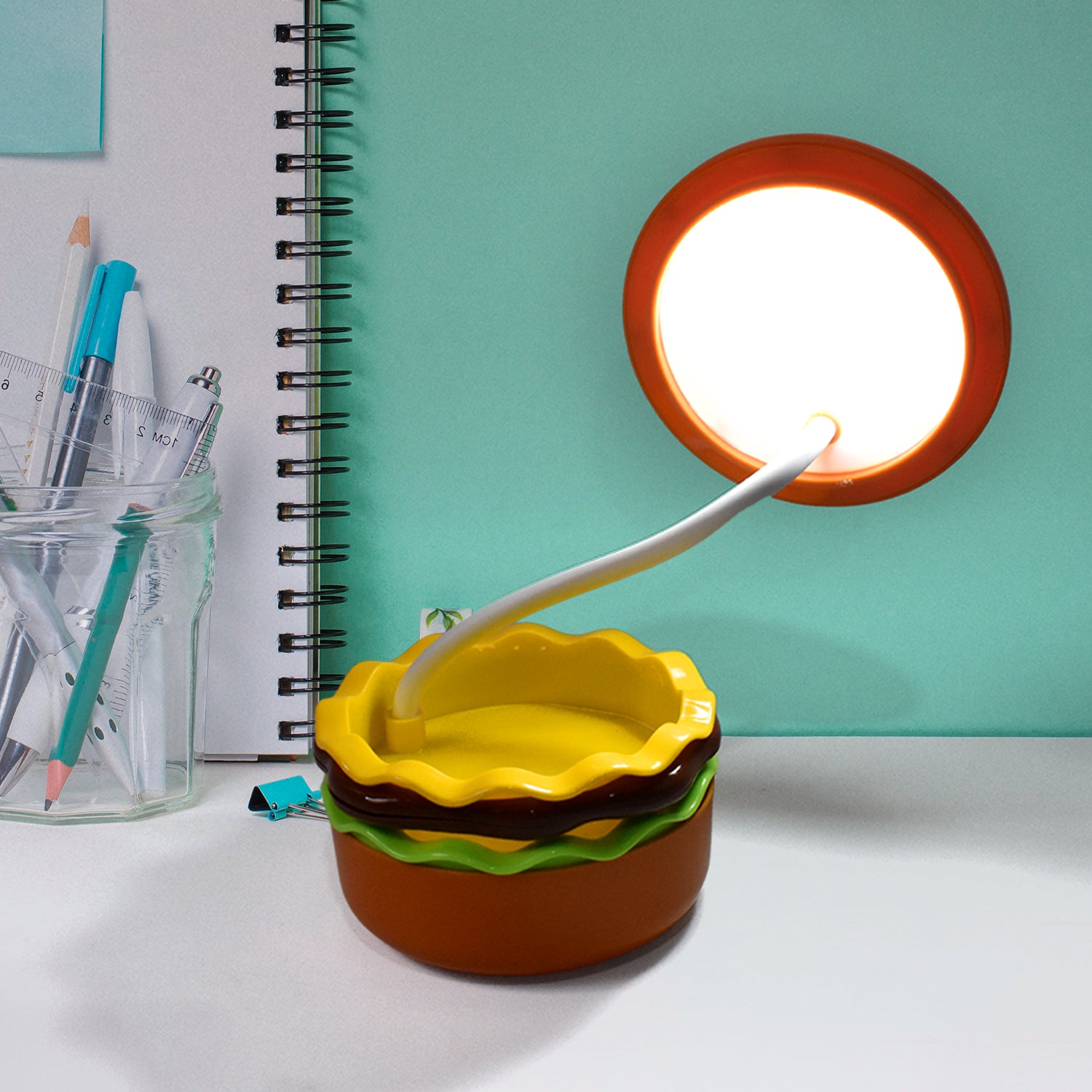 Burger Delight Folding LED Night Lamp