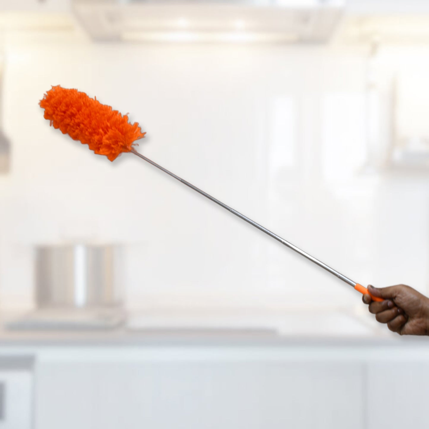 Adjustable Long Handle Microfiber Duster For Cleaning