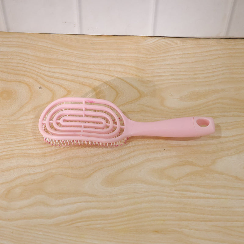 Curved Vented Styling Massage Hair Brush Detangling Comb For Men And Women (1 Pc)