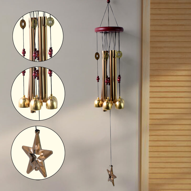 Wind Chimes Outdoor Hanging Dragonfly Wind Chime For Outside (1 Pc)