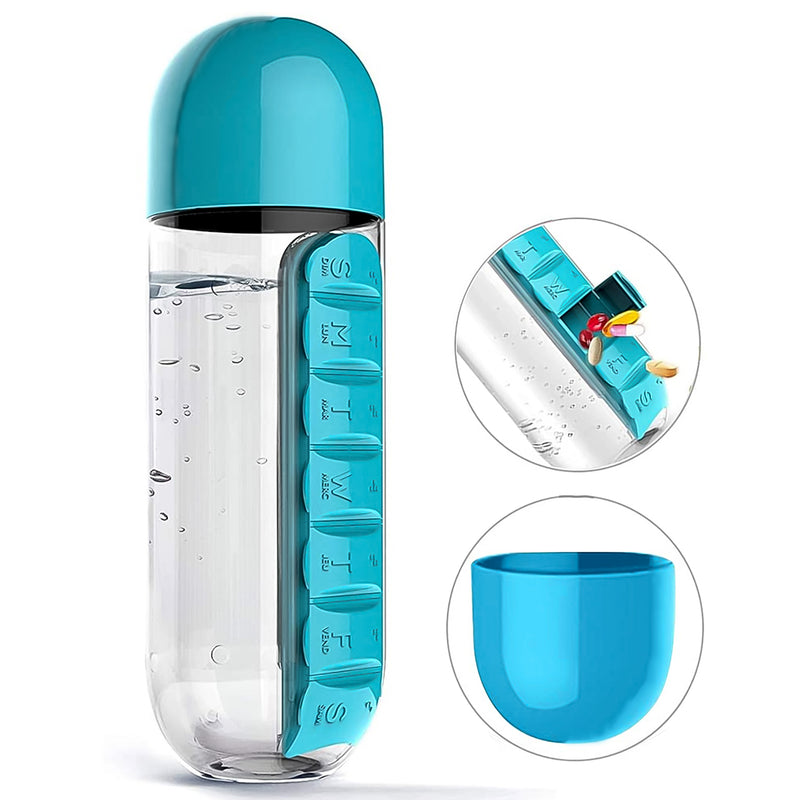 Water Bottle Multi Functional Use For Traveling & Outdoor Use (600 ml / Mix Colour)