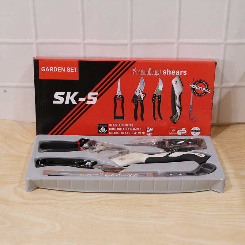5 In 1 Gardening Tool Kit  Complete Garden Cutting Set For Gardeners