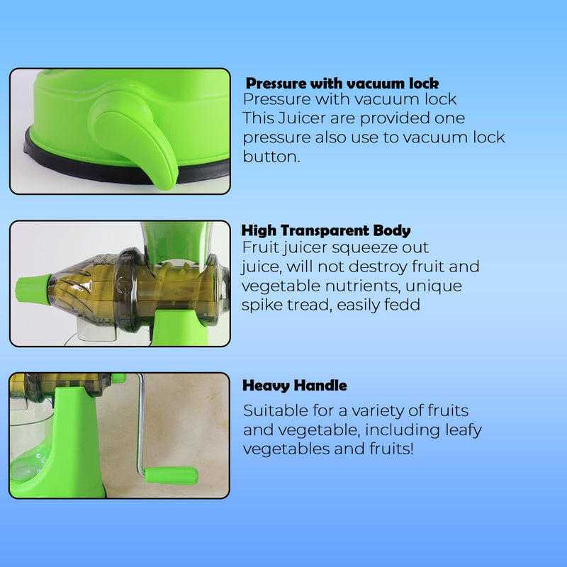 Supermom Manual Multi-Functional Fruit and Vegetable Juicer (1 Pc)