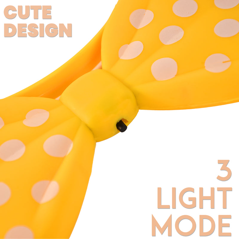 Led Glowing Bow Hairband (1 Pc)