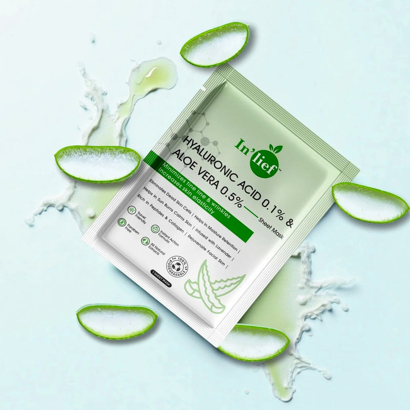 Self-Care Aloe & HA Face Mask