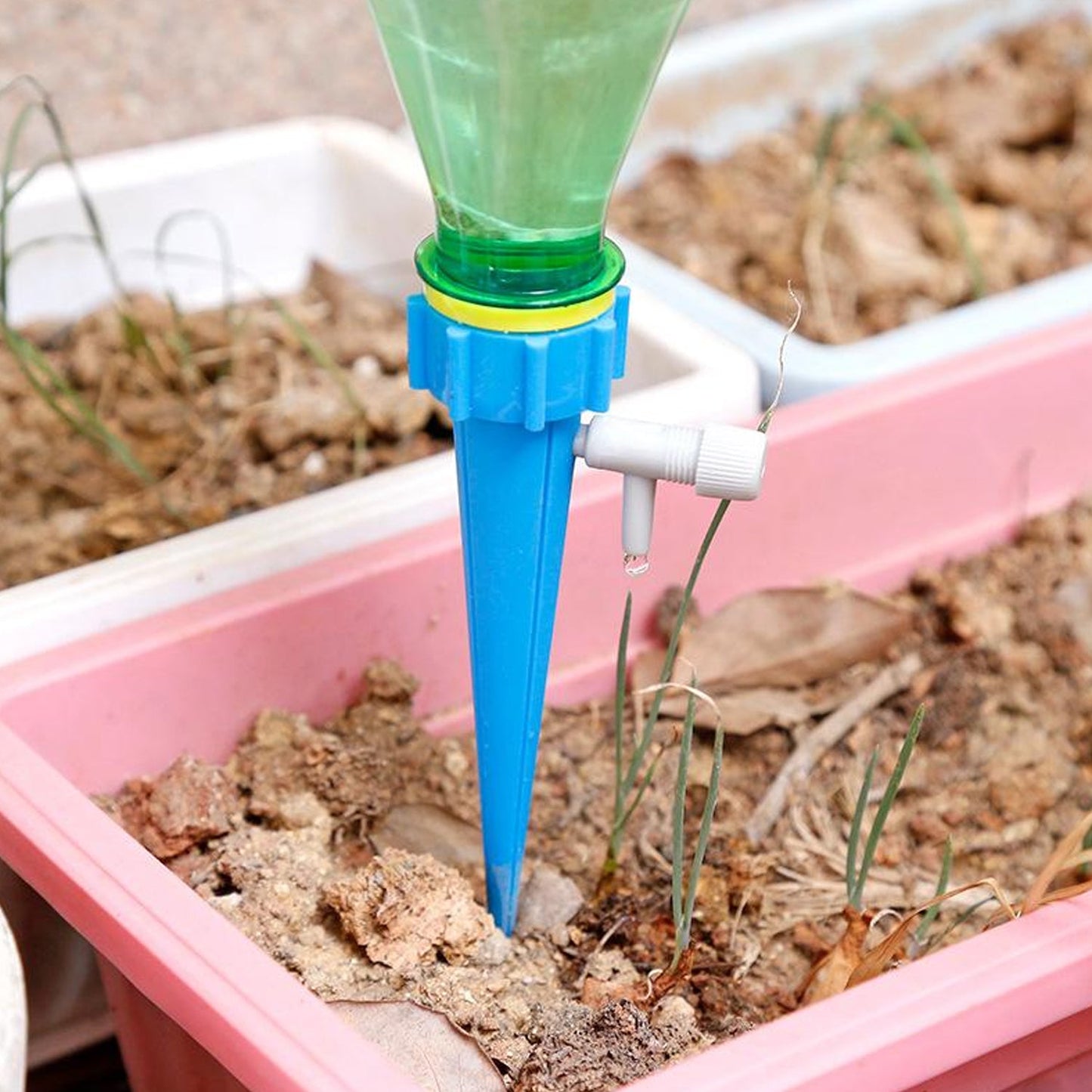 Adjustable Plant Watering Valve With Slow Release Control