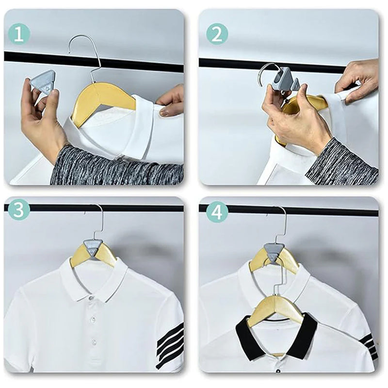 Multi-functional Plastic Triangle Hanger Connector Hooks (1 Pc)