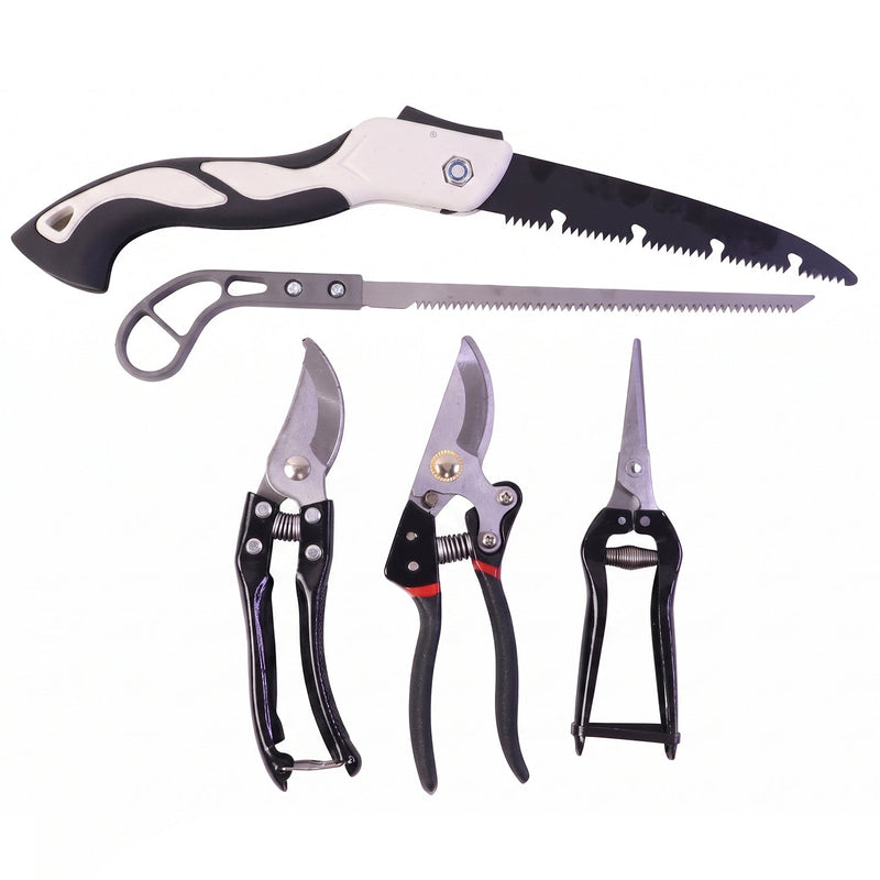 5 In 1 Gardening Tool Kit  Complete Garden Cutting Set For Gardeners