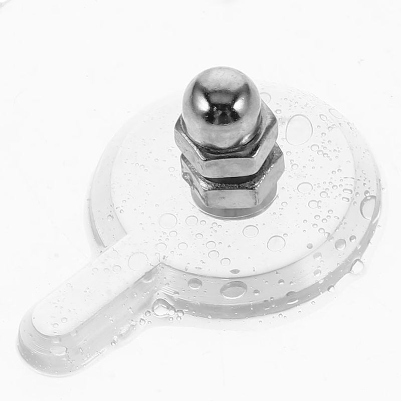 Transparent Self Adhesive Wall Hook Nail Free Holder For Keys  Towels (1 Pc)