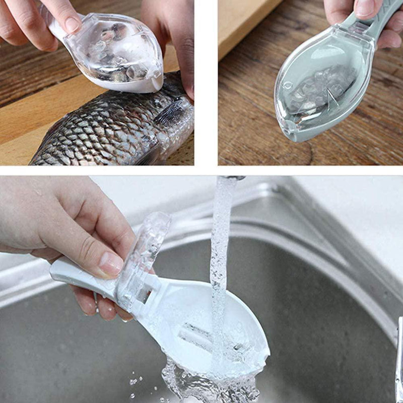Fish Scale Scraper Peeler For Kitchen
