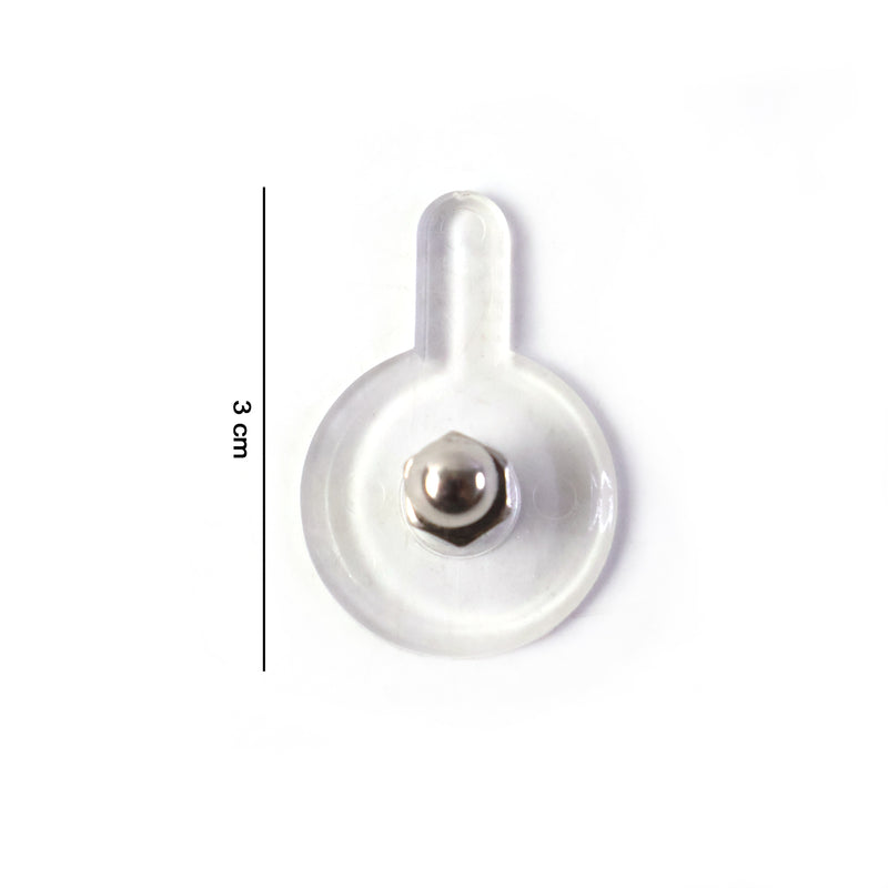 Transparent Self Adhesive Wall Hook Nail Free Holder For Keys  Towels (1 Pc)