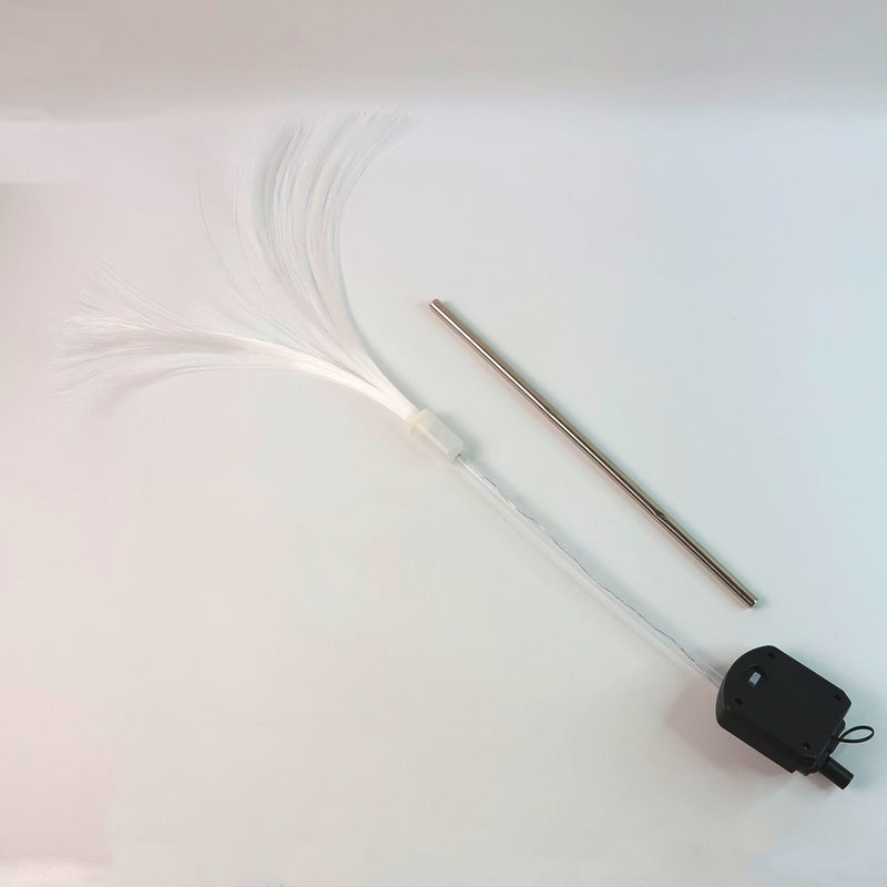 fiber-optic garden light